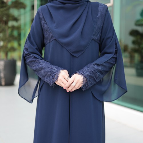 Jubah Inshira - Navy Blue