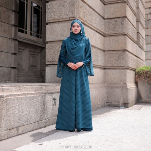 Yumna - Teal Blue