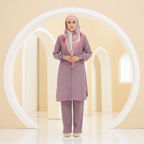 Ziyya Suit - Dark Lavender