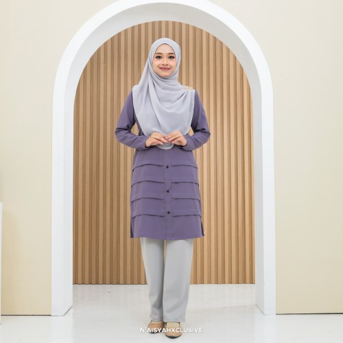 Blouse Amani-Dark Lavender