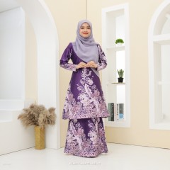Batik Kirana - Midnight Purple