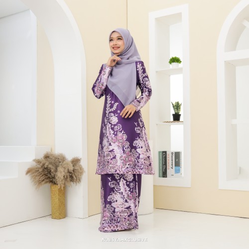 Batik Kirana - Midnight Purple