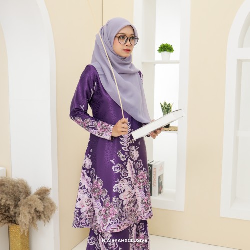 Batik Kirana - Midnight Purple