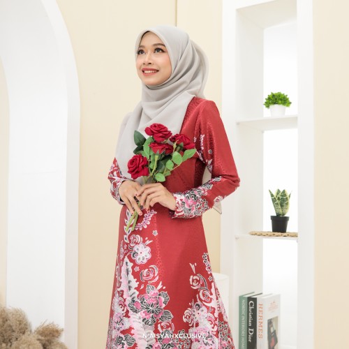 Batik Kirana - Red