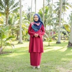 Kurung Dang Anum - Red