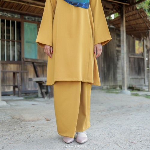 Kurung Dang Anum - Yellow