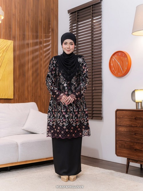 Kurung Tiara - Black Kurung Tiara - Black