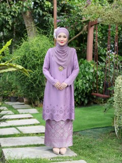 Kurung Qaseh - Dusty Purple