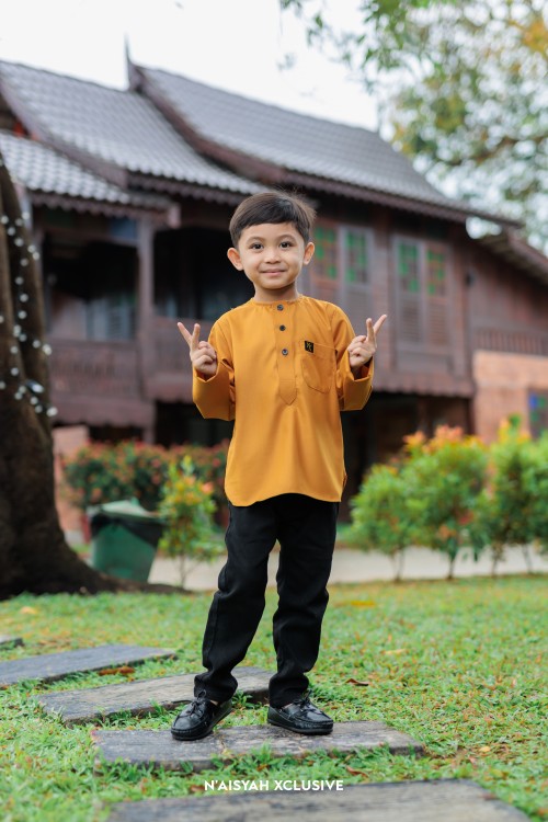 Kurta Absyar Kids - Honey Mustard