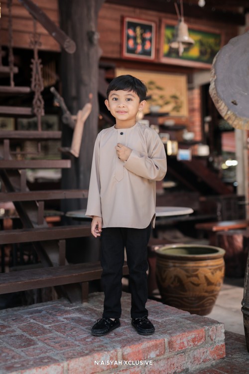 Kurta Absyar Kids - Light Khaki