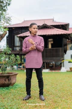 Kurta Absyar - Light Royal Plum