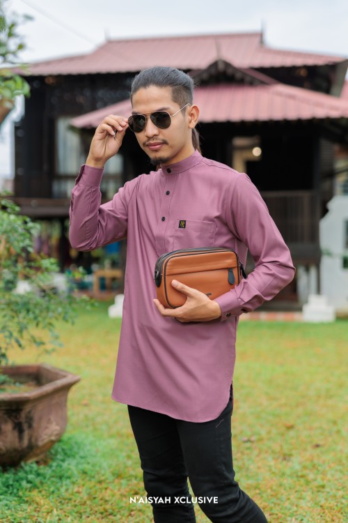 Kurta Absyar - Light Royal Plum