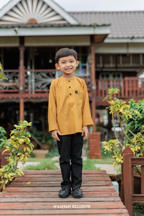 Kurta Absyar Kids - Gold