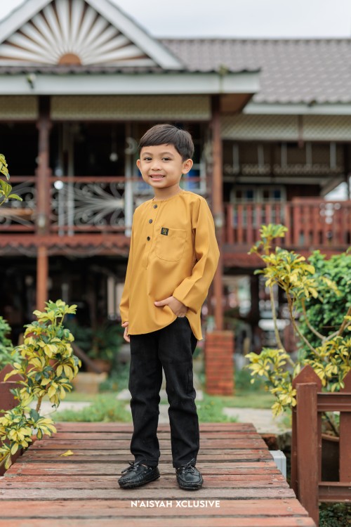 Kurta Absyar Kids - Gold