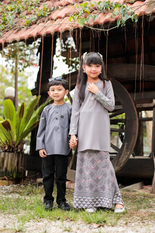 Kurta Absyar Kids - Grey