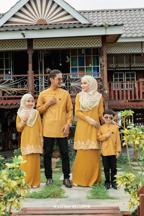 Kurta Absyar Kids - Gold