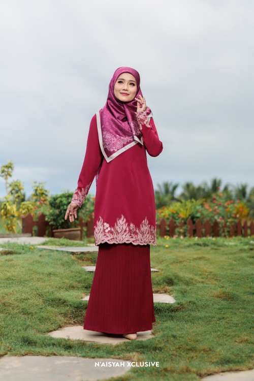 Kurung Jasmine - Redwine