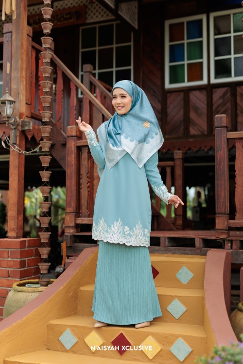 Kurung Jasmine - Teal