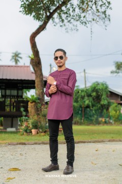 Kurta Uwais - Plum