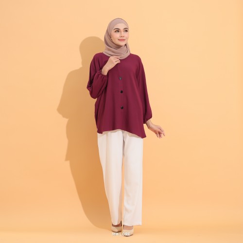 Blouse Magie - Maroon