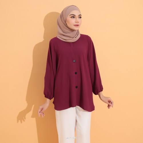 Blouse Magie - Maroon