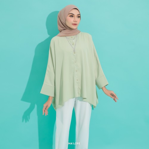 Blouse Erza - Dusty Green