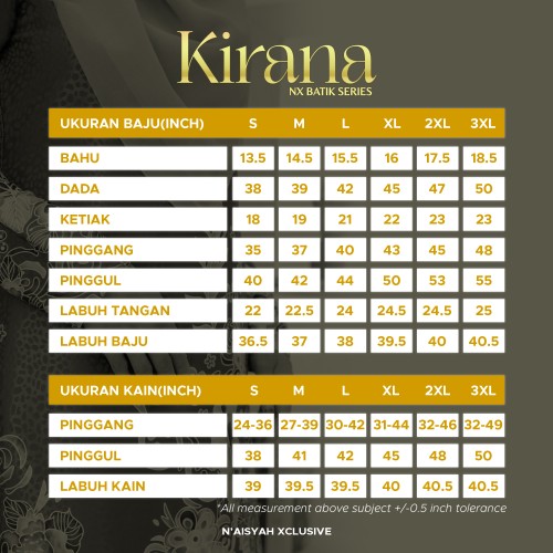 Batik Kirana - Blue