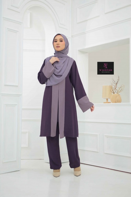 Inara Suit - Dark Purple