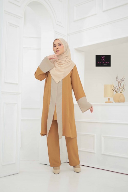 Inara Suit - Mustard Gold
