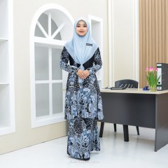 Batik Puspawangi-Dusty Blue