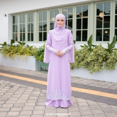 Jubah Najla - Lilac