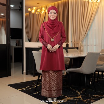 Naura- Maroon (A)