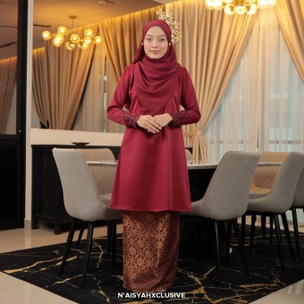 Naura- Maroon (B)