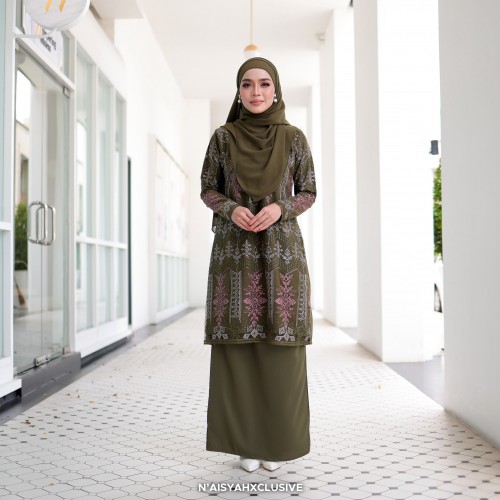 Trisha - Olive Green