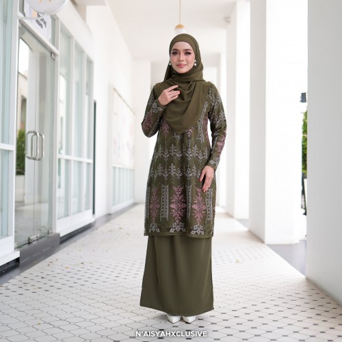 Trisha - Olive Green