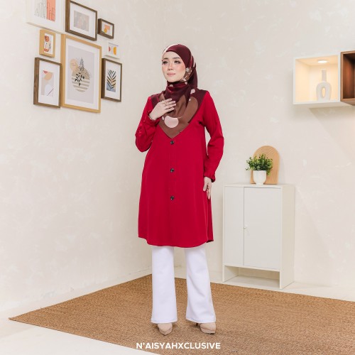 Iris - Dark Red