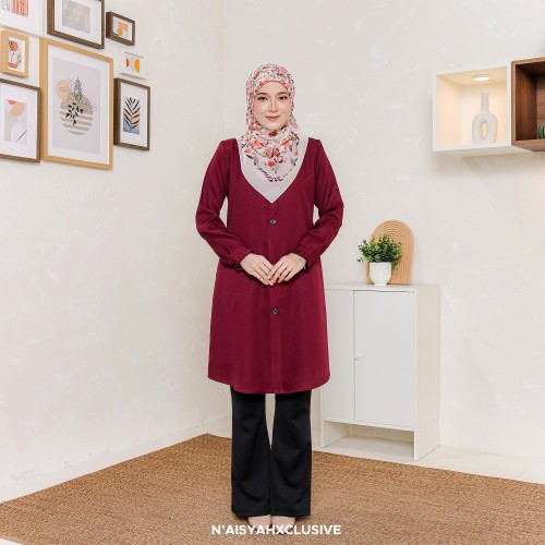 Iris - Burgundy