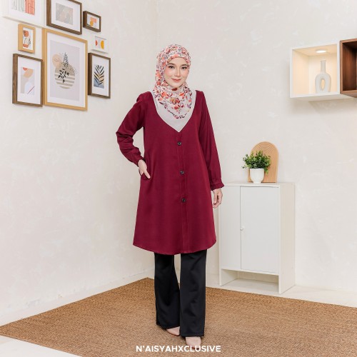 Iris - Burgundy