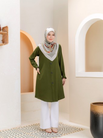 Iris - Olive Green