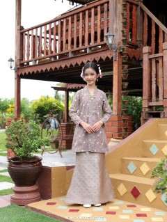 Kebaya Melor Kids - Mocha (4-6)