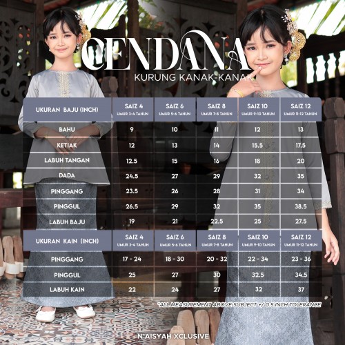 Cendana - Rose Gold (4-6)