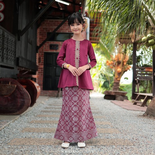 Cendana - Burgandy (8-12)