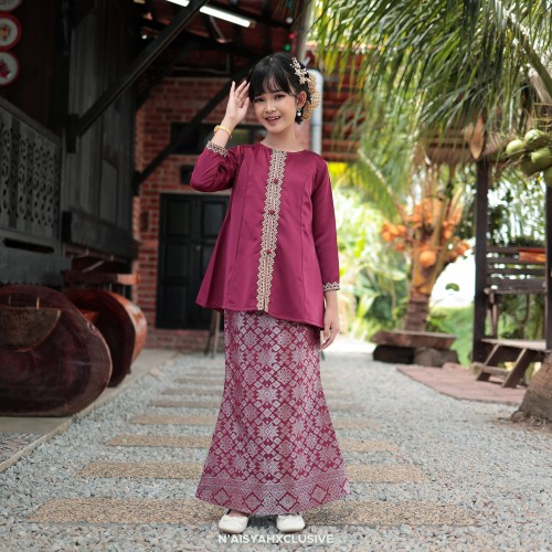 Cendana - Burgandy (8-12)