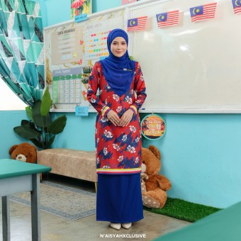 Warisan - Merah biru