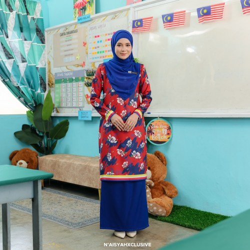 Warisan - Merah biru