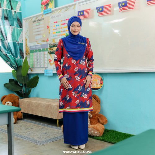 Warisan - Merah biru