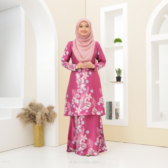 Batik Kiambang - Bright Pink