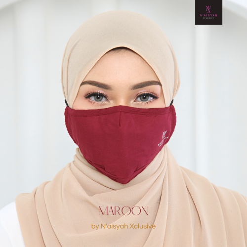 Facemask - Maroon