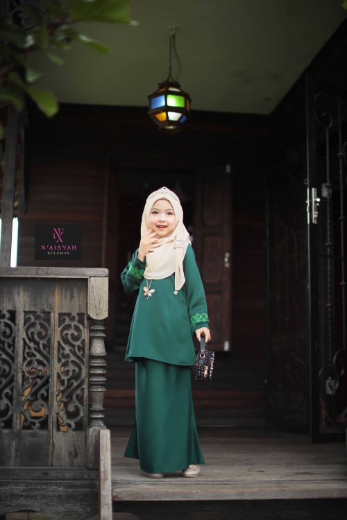 Mas Mona Anak - Emerald Green (2-4)