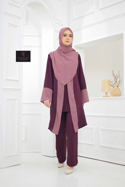 Inara Suit - Mulberry